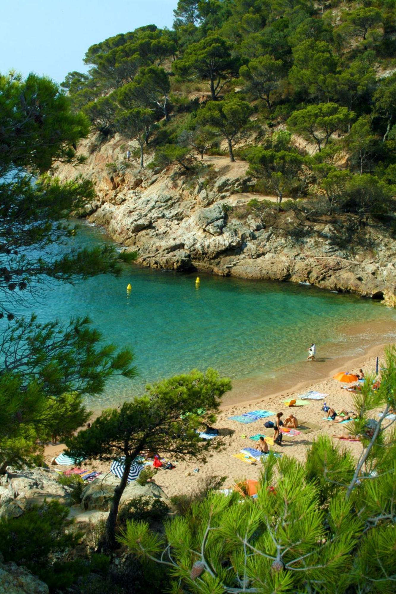 Camping Cala Pola Tossa de Mar Exterior foto